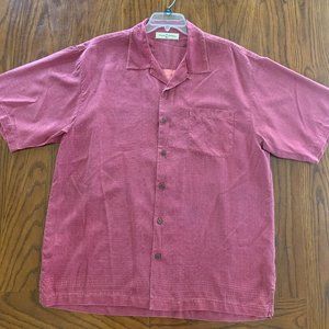 Tommy Bahama 100% Silk Men's Shirt, Size L